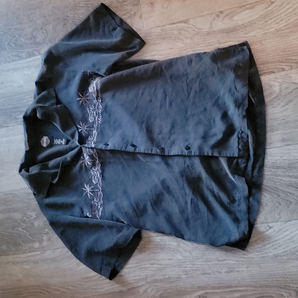 Harley Davidson button up